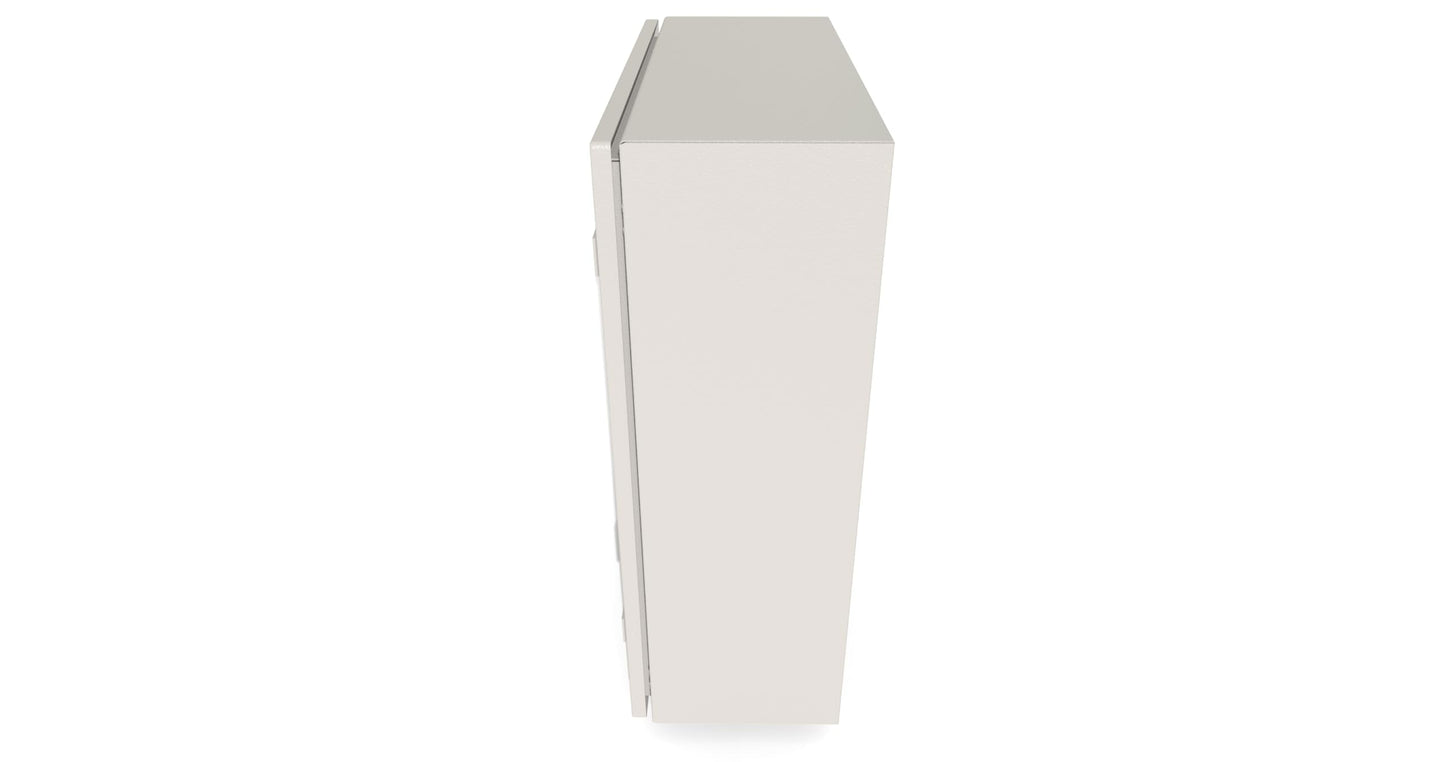 Rittal 8017.546, WM wall-mounted enclosure, Single Door, Carbon Steel, 23.6" Height x 19.7" Width x 8.27" Depth