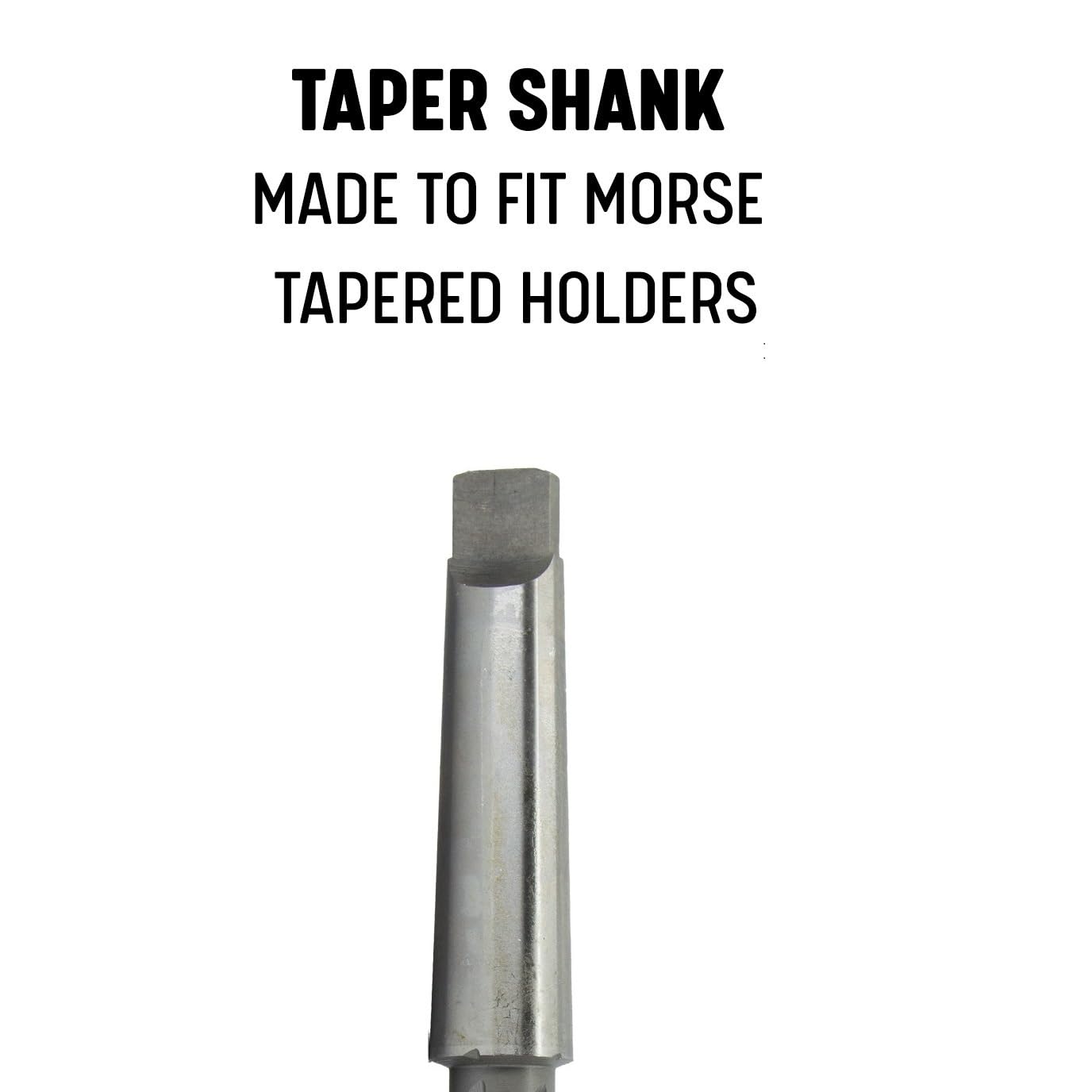Drill America DWRRETS1INCH 1" High Speed Steel Taper Shank Machine Expansion Reamer, DWR Series
