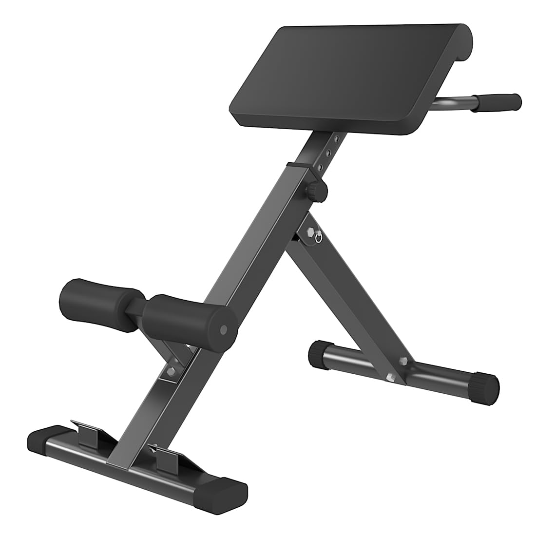 High Low Adjustable Roman Chair Folding Goat Waist Trainer Roman Bench Lumbar Fitness Trainer Sports Equipment