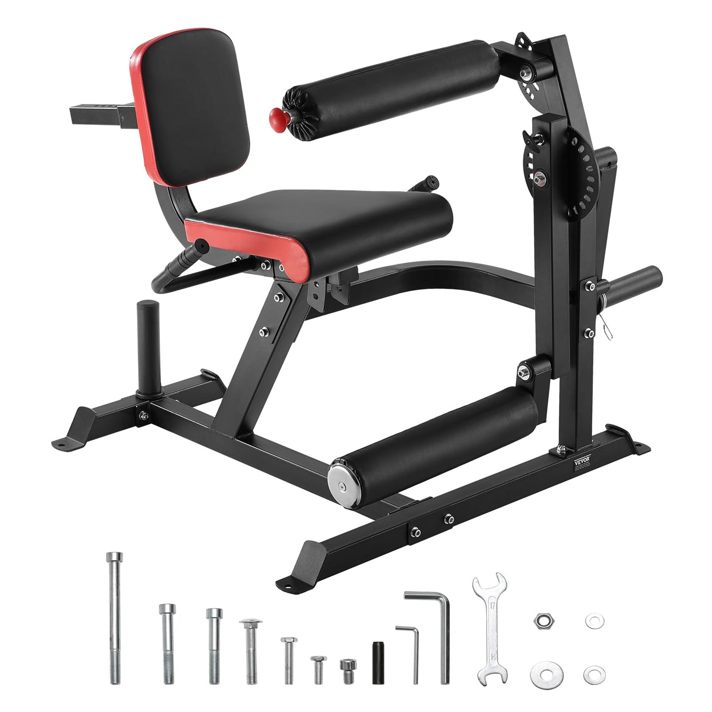 VEVOR Leg Extension and Curl Machine, 700 lbs Capacity Lower Body Special Leg Machines, Adjustable Leg Exercise Bench, Leg Rotary Extension for Thigh, Home Gym Workout Training Weight Equipment