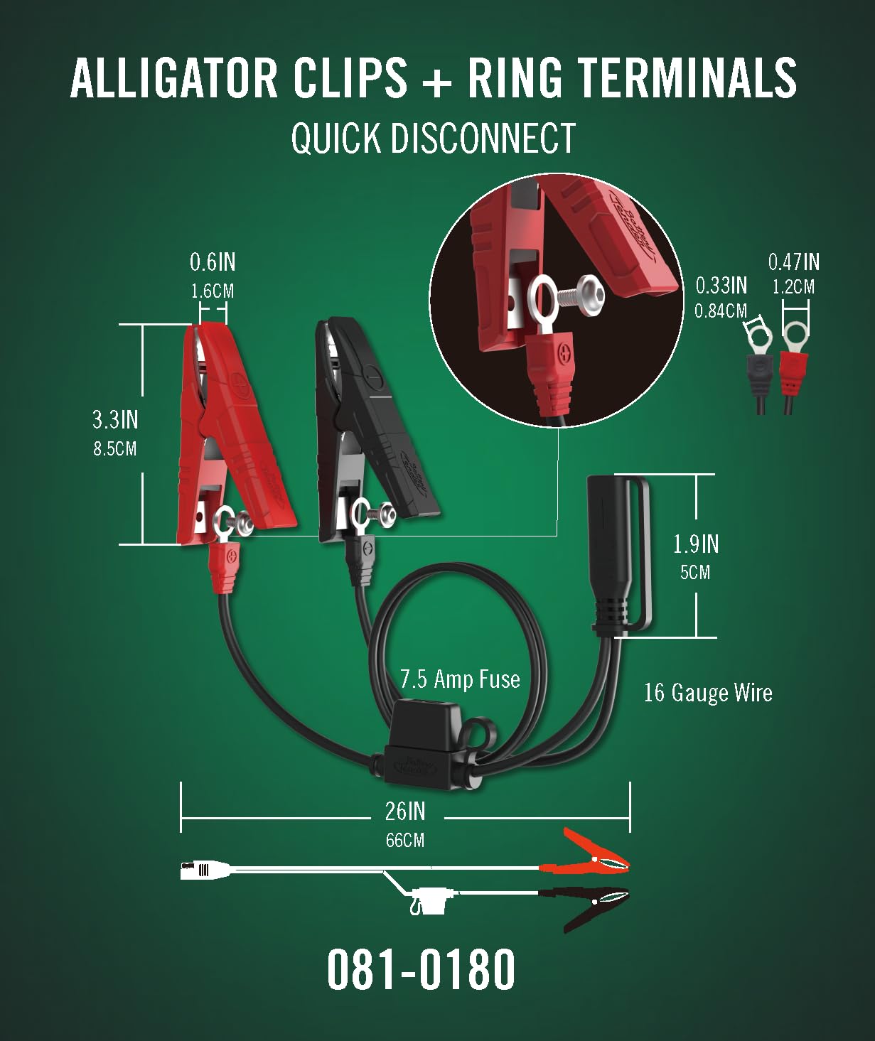 Battery Tender 5 AMP Selectable 12V / 24V Battery Charger and Maintainer - Switchable 5 AMP / 2.5 AMP Onboard Marine for Boat Watercraft - Screw Mountable Heavy Duty Weather Resistant - 022-0258-DL-WH