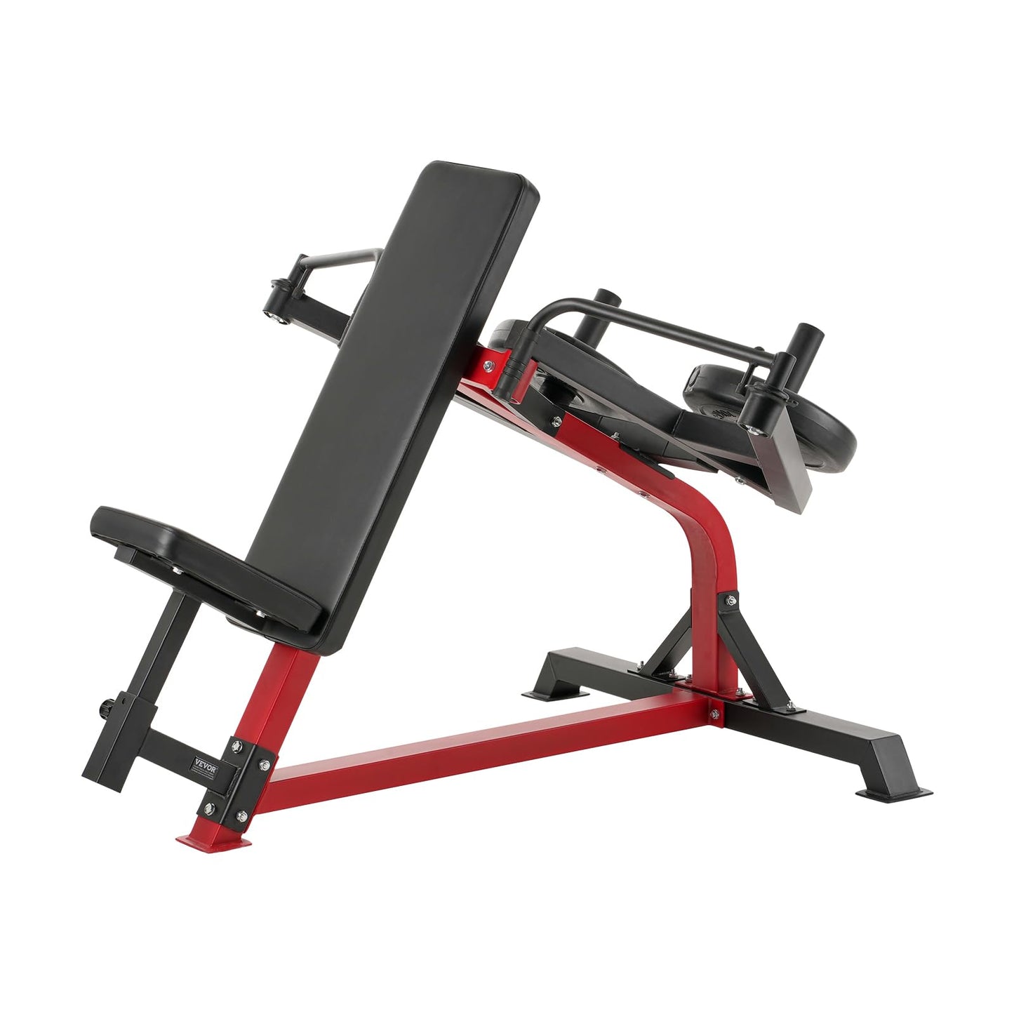 VEVOR Chest Press Machine, Incline Chest Fly and Rear Delt Fly Machine, 450 LBS Chest Machine, Adjustable Fitness Bench Press Machine, Home Gym Equipment for Upper Body Strength Training Machine