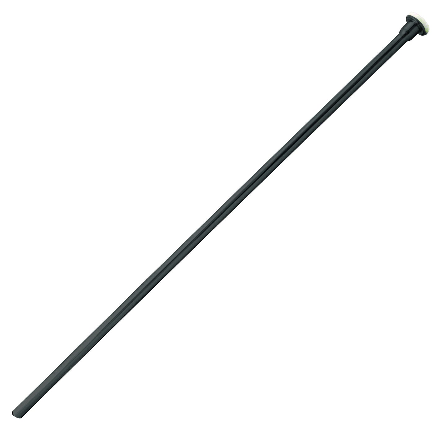 Westbrass D105KFHX-24-62 5/8" x 3/8" OD x 20" Flat Head Riser Supply Line Kit with Cross Handle Angle Supply Shut Off Valve for Toilet, Matte Black (24-Pack)
