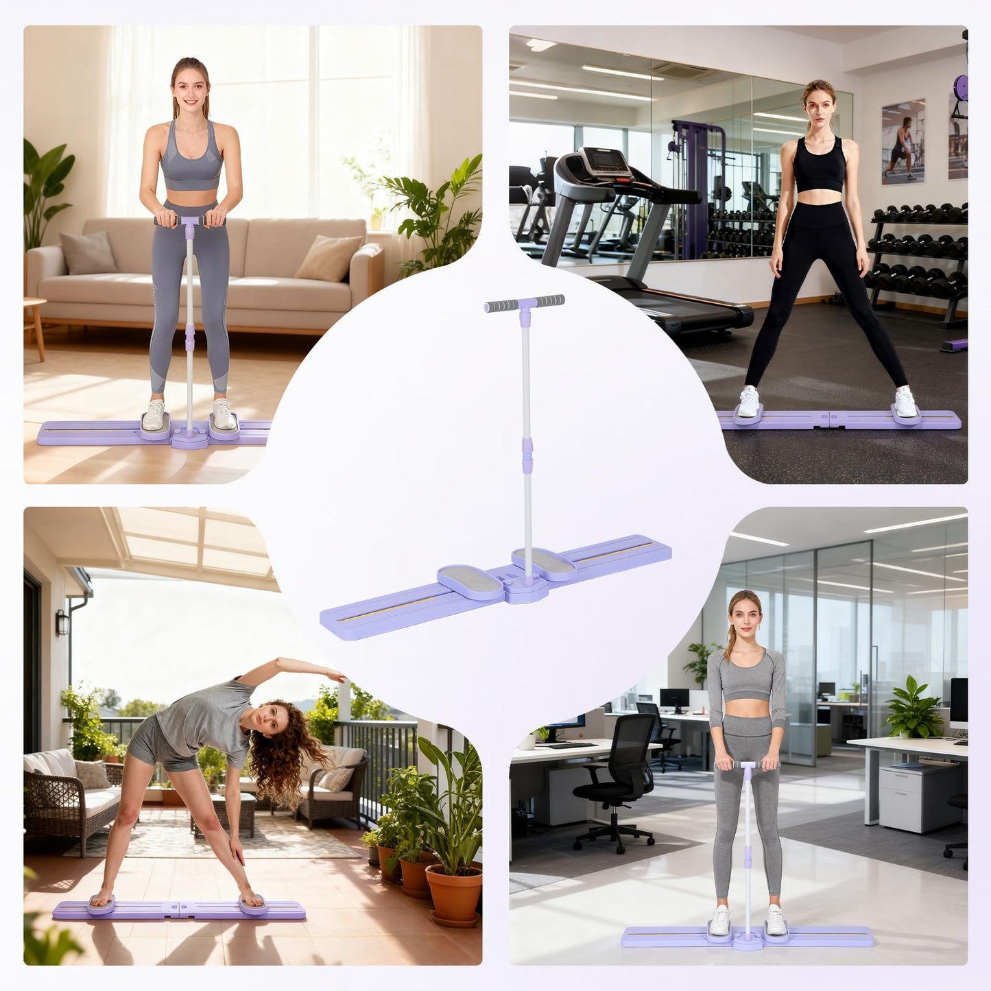 Ski Machine Exercise Equipment, Ski Erg Machine, Multifunctional Exercise Machine for Home Full Body Cardio & Strength Training