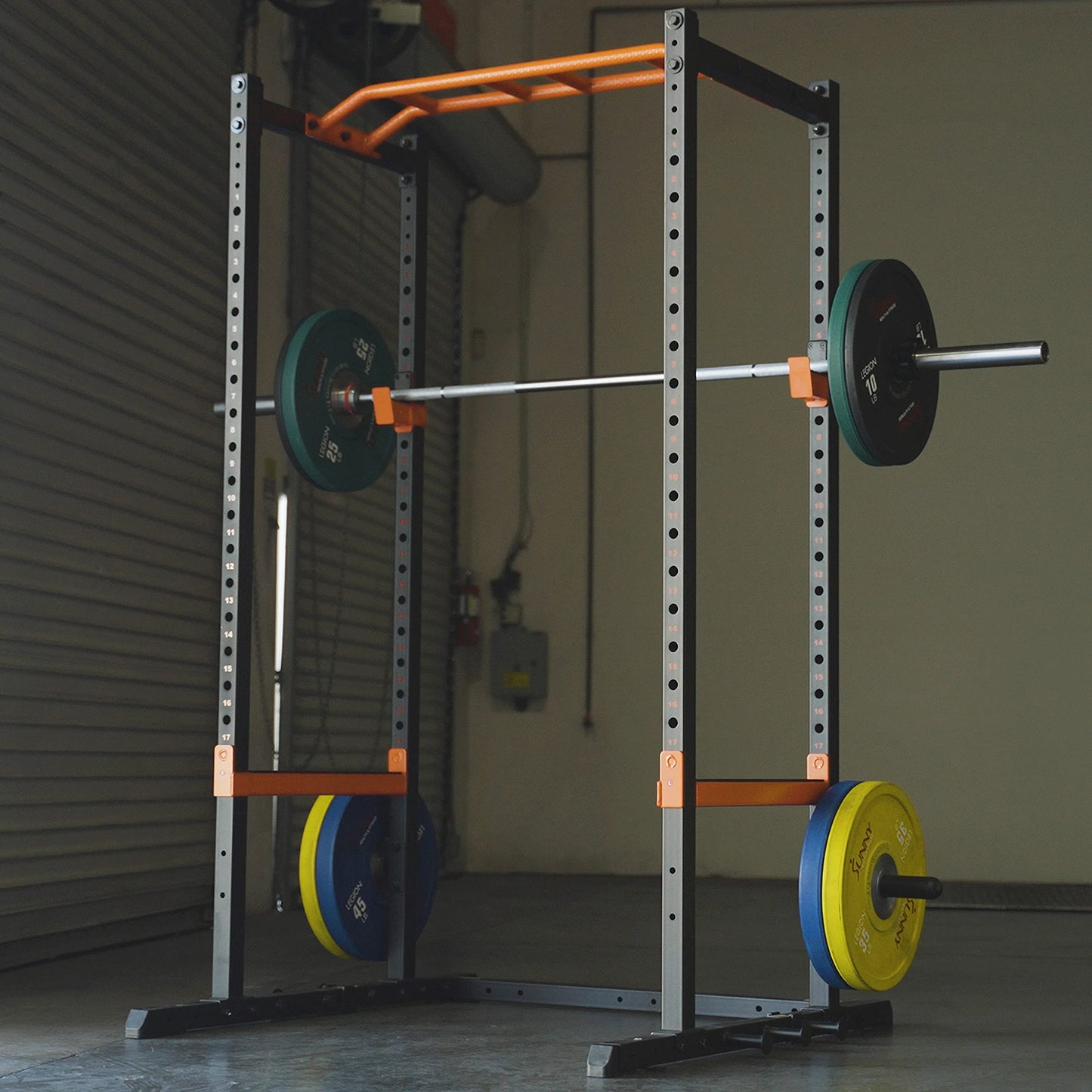 Sunny Health & Fitness Power Zone Strength Rack Power Cage - SF-XF9925, black