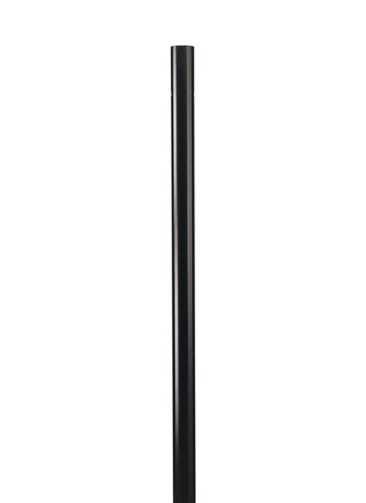 Generation Lighting 8102-12 Outdoor Posts Traditional Outdoor Post Outside Fixture, Black Finish, 1-Light, cETL Listed, Safety Rated for Wet Locations - Light Fixture