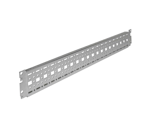 Rittal 8612.160, Punched Rails, Mounting Flange, 2.87" x 0.67", Outer Mounting, Carbon Steel, 21.3" Long, Pack of 4