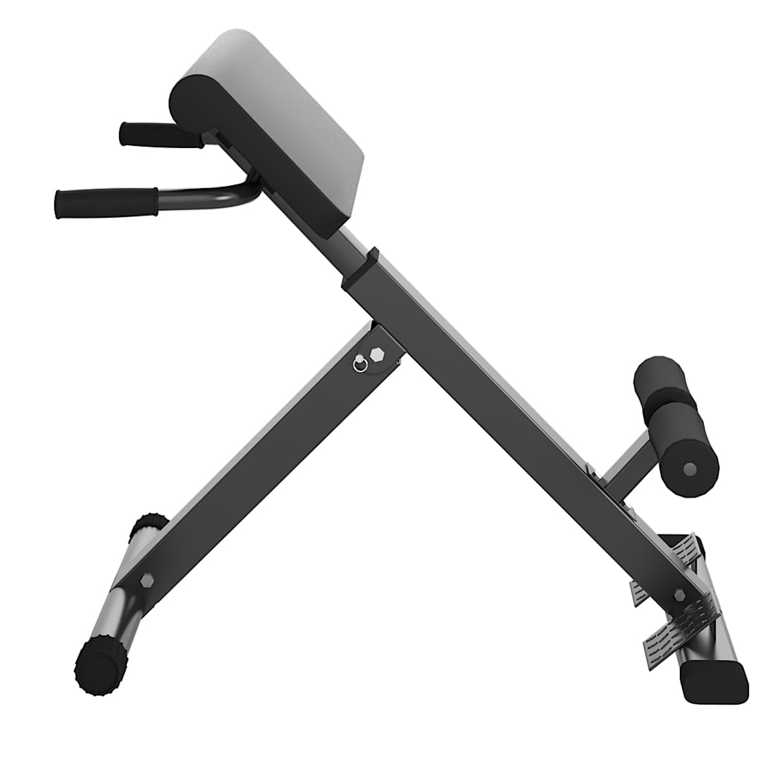 High Low Adjustable Roman Chair Folding Goat Waist Trainer Roman Bench Lumbar Fitness Trainer Sports Equipment