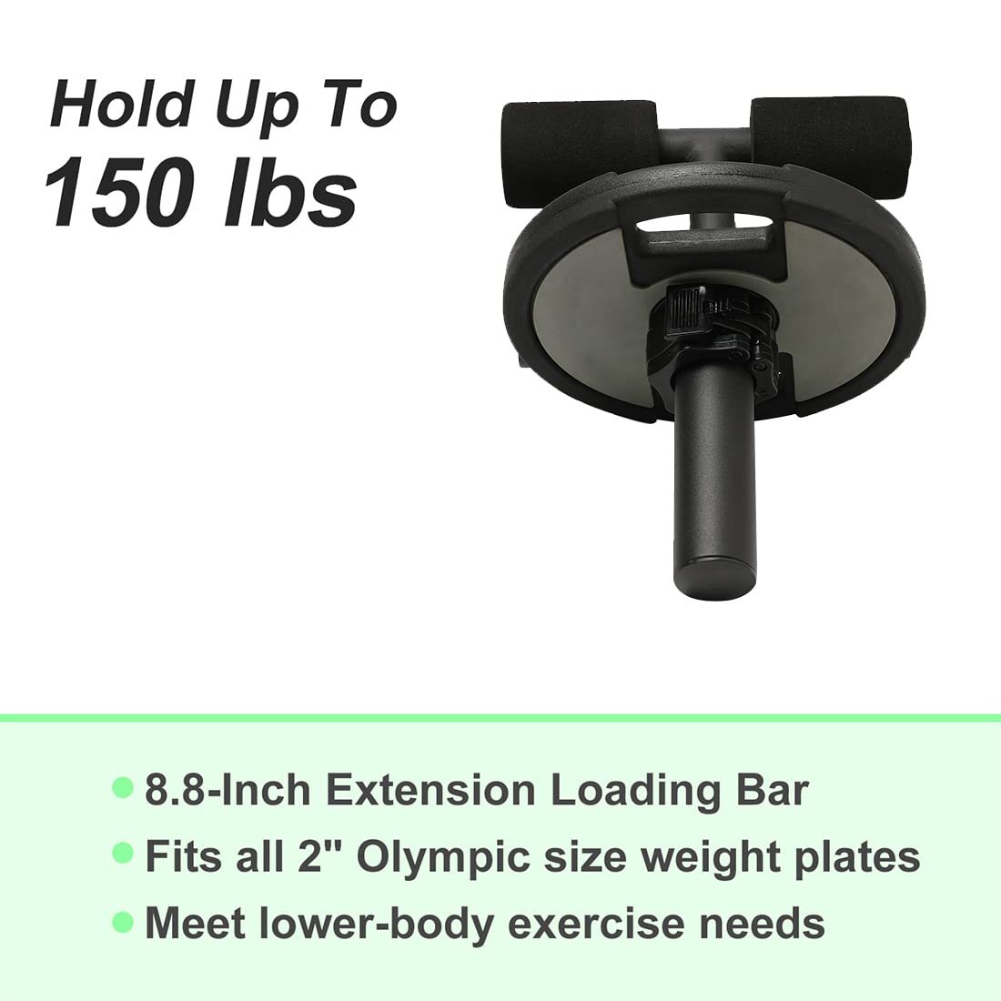WINBOX Tib Bar-Tibialis Anterior Exercise Equipment, Tibialis Trainer Calf Raise Machine for Strength Training, Fits 2" Weight Plates…