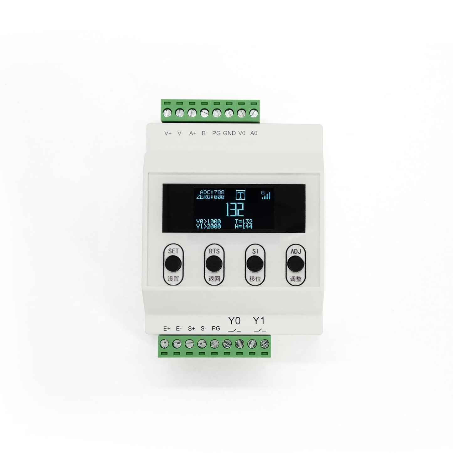 Mini Load Cell Sensor with Indicator Transmitter Amplifier Display,Test Compression Force Weight Pressure Sensor Range 20kg-2000kg (0-20KG with Amplifier)