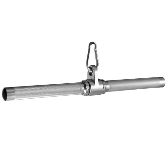 Lat Pulldown Attachments, Straight Bar Cable Attachments, Lat Pull Down Bar, Curl Pulldown Bar, Sturdy & Lightweight Aluminum, Non-Slip Grip, Full Rotation, Max Load 1000LBS