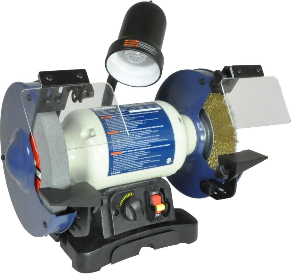 Rikon 8In Variable Speed 3/4Hp Grinder