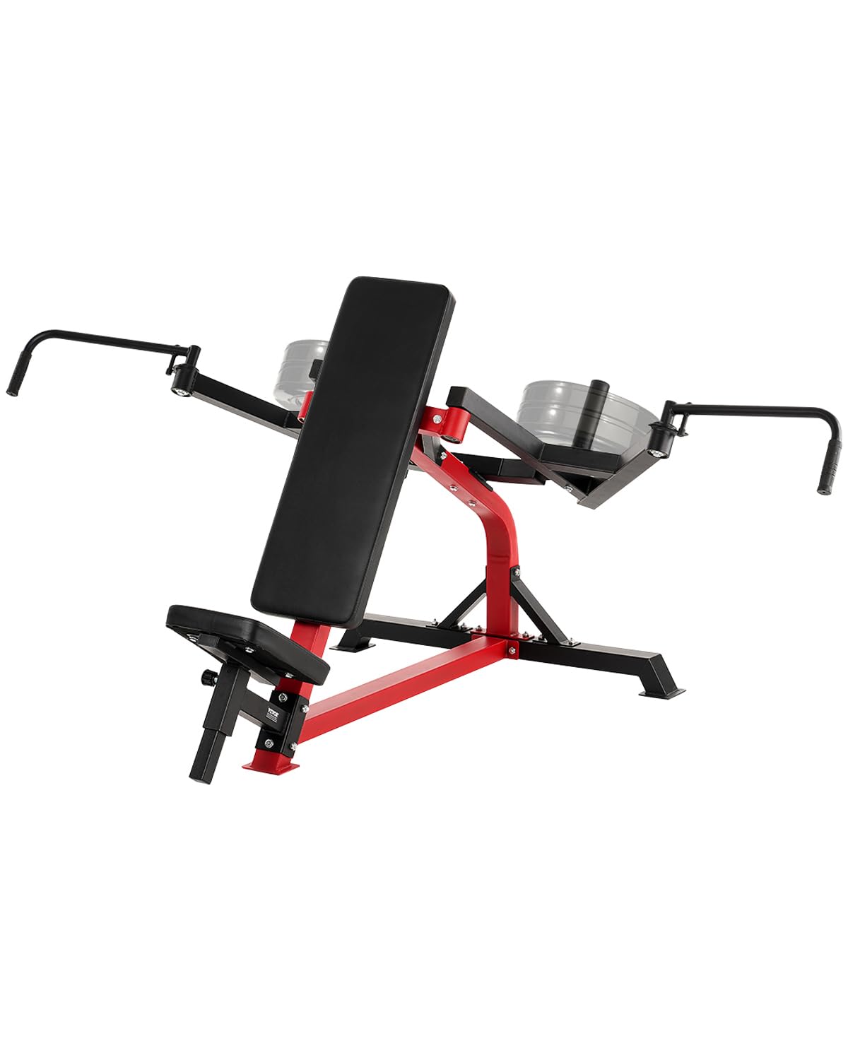 VEVOR Chest Press Machine, Incline Chest Fly and Rear Delt Fly Machine, 450 LBS Chest Machine, Adjustable Fitness Bench Press Machine, Home Gym Equipment for Upper Body Strength Training Machine