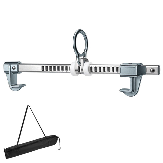 Portable Aluminum Horizontal Sliding Beam Anchor - Adjustable to Fit I or H Fall Protection Beam Anchor with Flange Widths 2.9" to 14" - Easy Installation, Meets or Exceeds ANSI & OSHA