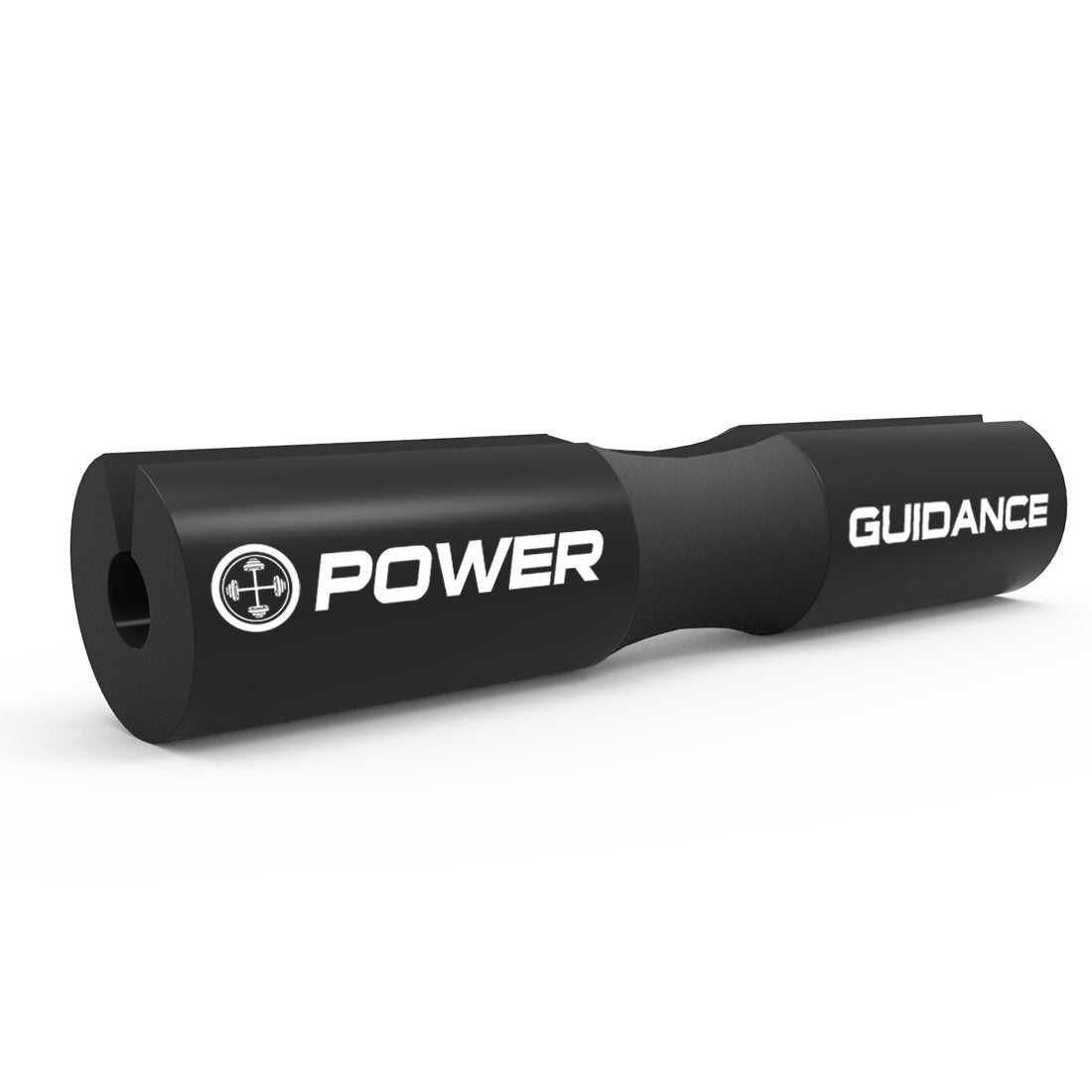 POWER GUIDANCE Barbell Squat Pad - Neck & Shoulder Protective Pad - Great for Squats, Lunges, Hip Thrusts, Weight Lifting & More - Fit Standard and Olympic Bars Perfectly,Black