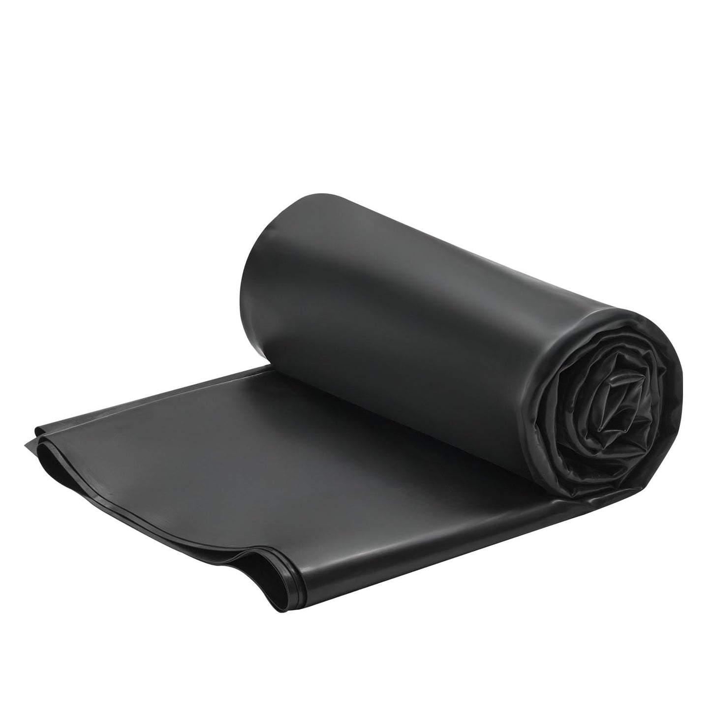VEVOR Roll Roofing, 10 x 15 ft, 45 mil EPDM Rubber Roofing, Long Lifespan & Weather-Resistant, Withstands Harsh Temperatures, Flexible & Easy Installation, Roof Underlayment for RVs, Roofs, Ponds