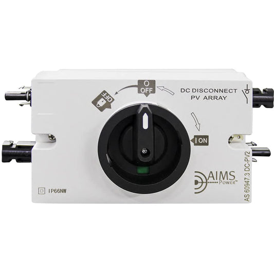 AIMS Power Solar PV DC Quick Disconnect Switch 1200V 32 Amp