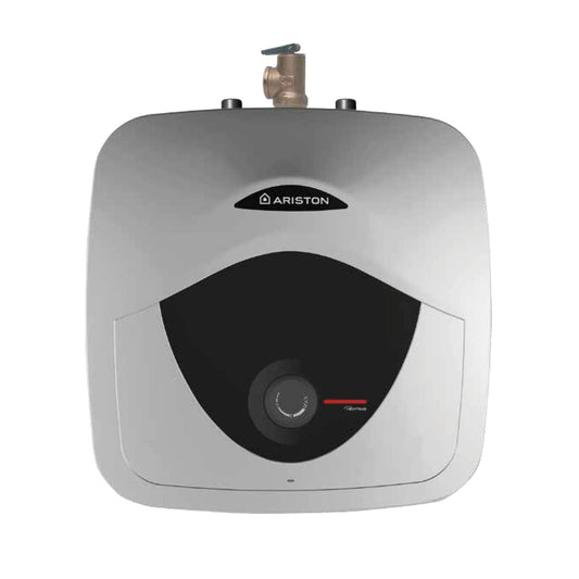4 Gallon Capacity, 120-Volt – Ariston Andris Mini Tank Electric Water Heater – Heating Solution for Under Sink, RV, and Compact Spaces, Smart Boost for Versatile Heating, Simple Installation