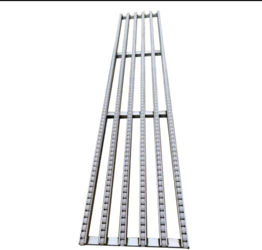 NDRFAWY Conveyor Roller Heavy Duty Plastic Roller Conveyor Table for Warehouses and Factories (6 Slide)