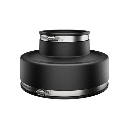 Fernco P1006-84 Flexible PVC Pipe Coupling for Concrete to Cast Iron, Plastic or Steel Plumbing Connections