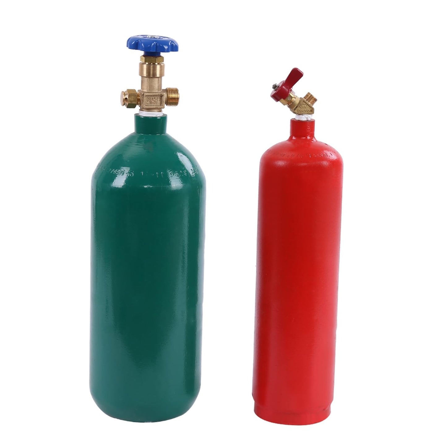 curfair Oxy Acetylene Torch Kit, Torch Set with Cutting Torches, Oxygen Acetylene Cutting Brazing Welding Torch Kit with Oxy Acetylene Tanks, Regulators & Hoses A