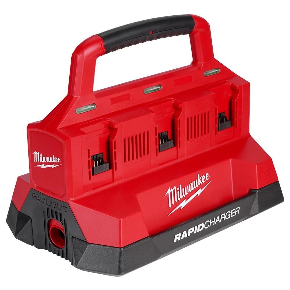 Milwaukee Electric - M18. PACKOUT. SIX Bay Rapid Charger