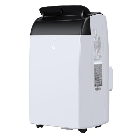 12000 BTU Portable Air Conditioner, Cools up to 550 sq.ft, 3-in-1 AC Unit with Cooling, Dehumidifier & Fan, Quiet Portable AC with Remote Control, 24H Timer, Sleep Mode, Easy Installation, White