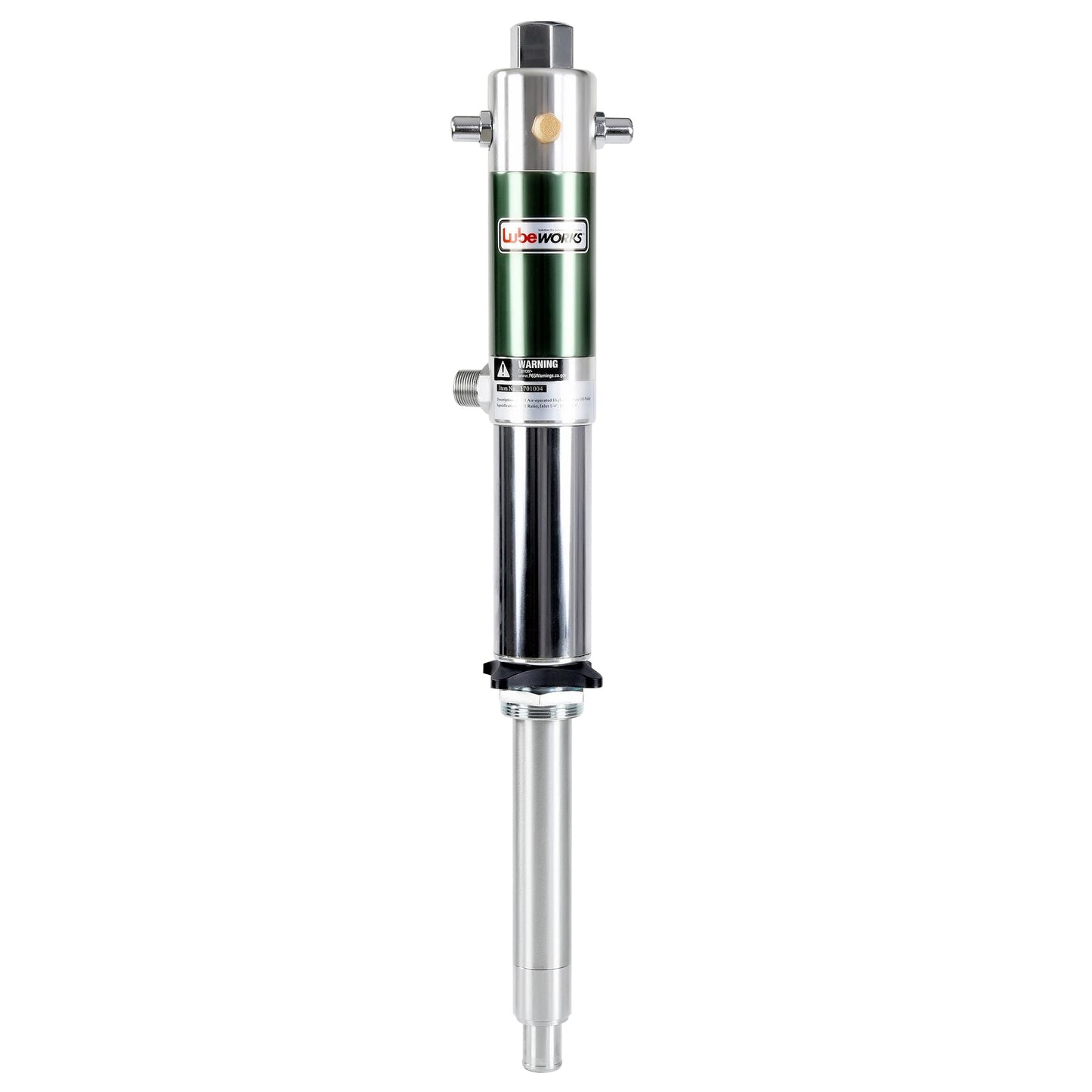 Lubeworks Oil Transfer Drum Pump Double Action 1:1 Fast High Flow Rate 8.5GPM / 32LPM for SAE130 Oils/Fluids