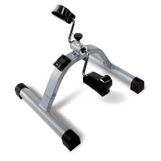 Marcy Portable Mini Pedal Exercise Cycle Compact Bike with Adjustable Manual Resistance, 8 Pounds NS-912
