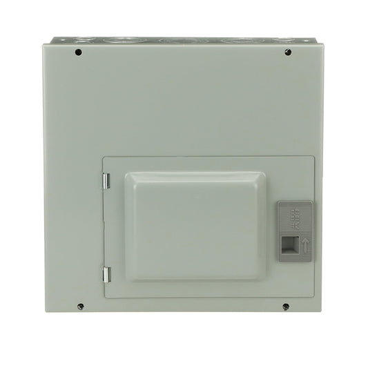 ABB TMQ830SCUGEN 30A Dual Main Generator Panel • 8-Space, 300A Copper Bus • 1-Phase, 120/240V AC, 22 kAIC • Indoor NEMA 1 Surface Enclosure • Manual Transfer Switch • Backup Power Panel