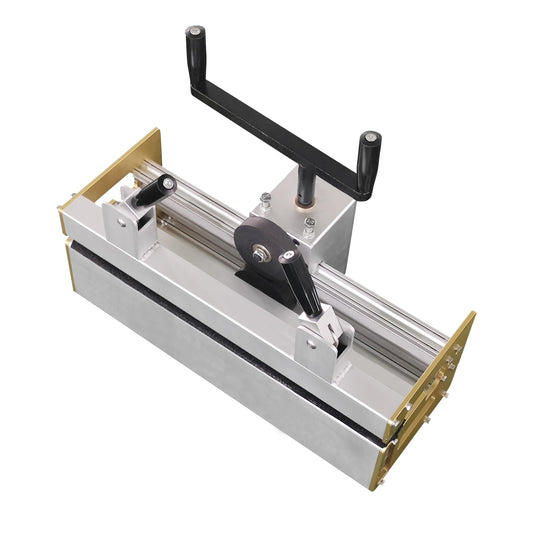 14'' Belt Fasteners Manual Roller Lacer PVC PU Conveyor Belt Tool Splice Assembler Roller Lacemaker for Flexco Wire Hook/Spike Fasteners with 2 Face Strips