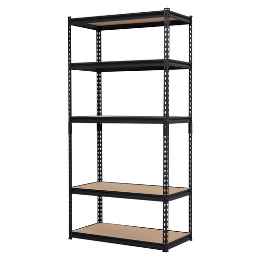 Garvee 5-Tier Heavy Duty Storage Shelves with 2000 LBS Capacity, Adjustable Metal Shelving Rack for Garage, Kitchen, Pantry, Basement, Bathroom, Laundry Room Organization, 48" D x 24" W x 71" H