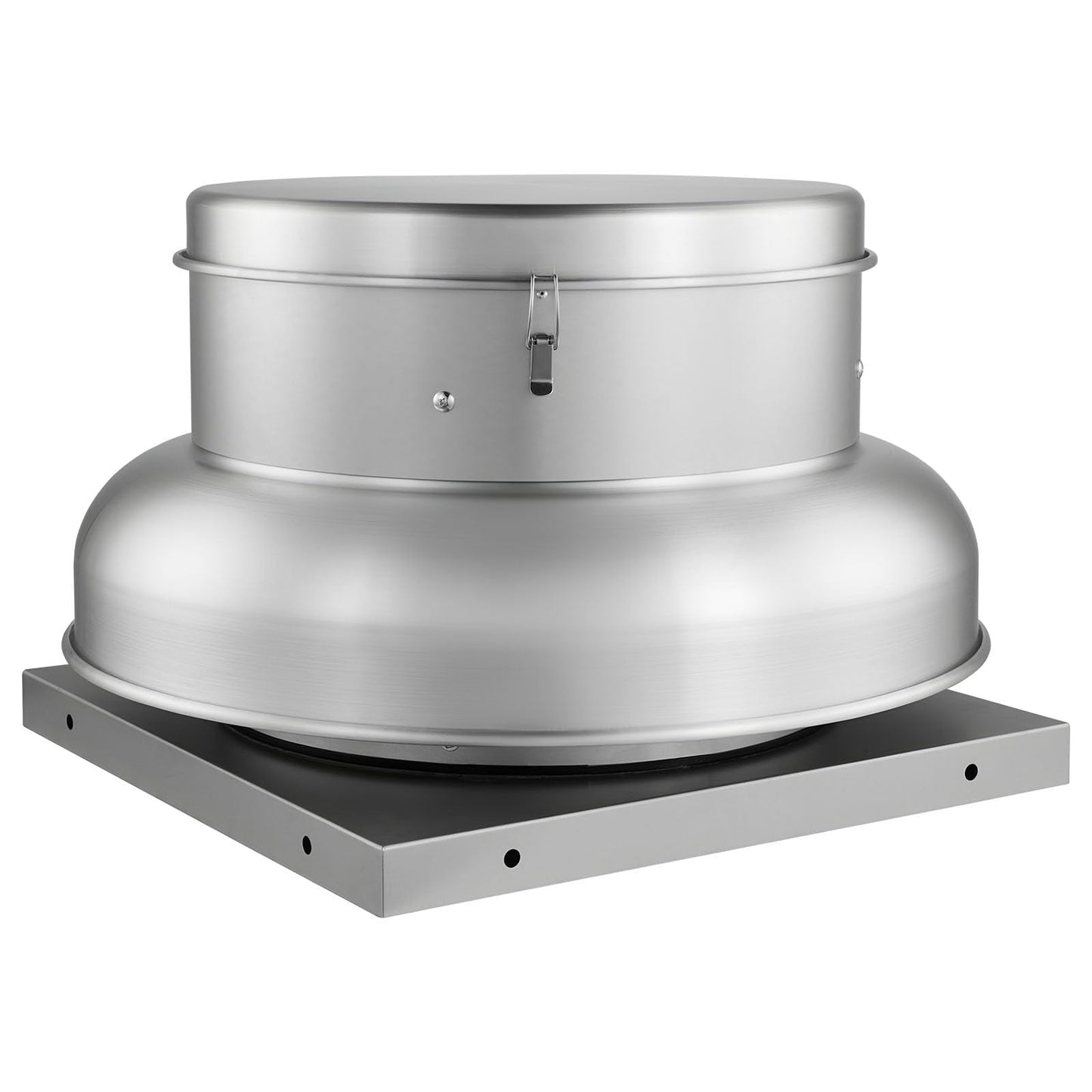 VEVOR Roof Exhaust Fan, 3000CFM & 3900CFM Adjustable Speed Control Attic Vent Fan with High-Power Motor, 24.8inch Fan Base Heavy-Duty Aluminum Alloy, Compact for Garage,Kitchen,Bathroom,Silver