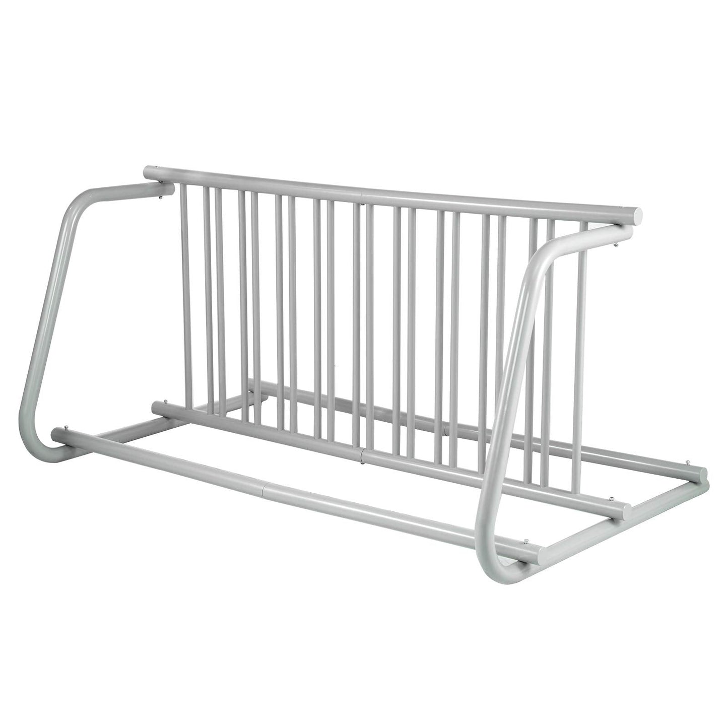 BestEquip 10 Holders Floor Bike Rack, 59" Length All-Steel Grid Bike Rack, 10-Bike Capacity Dual-Side Storage Stand for Garages Streets Yards Bike Events