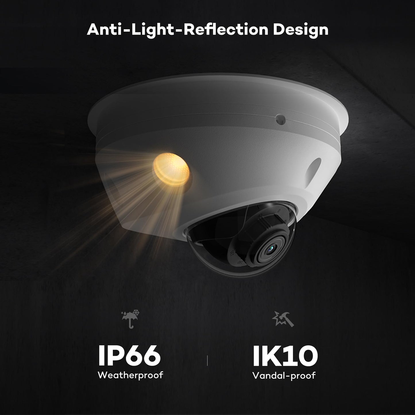 ONWOTE AcuSearch, 2 Way Talk, 12MP NVR 32 Channel Security Camera System, 24x 5MP Vandal-Proof PoE IP Cameras, AI Motion Detection, Color Night, 32CH 6K 4K Commercial NVR 8TB, 4 HDD Ports Support 40TB