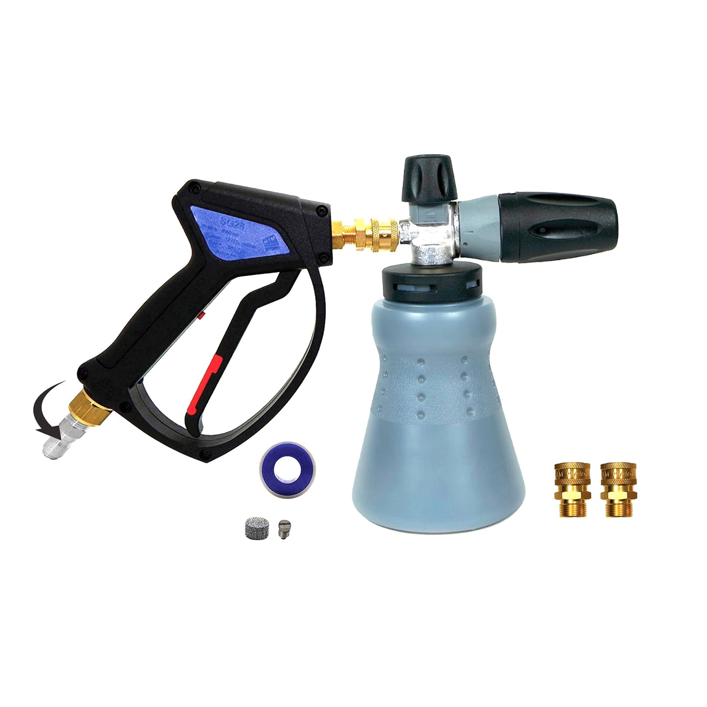MTM Hydro 28 Special PF22.2 Foam Cannon Kit Commercial Grade Made in Italy