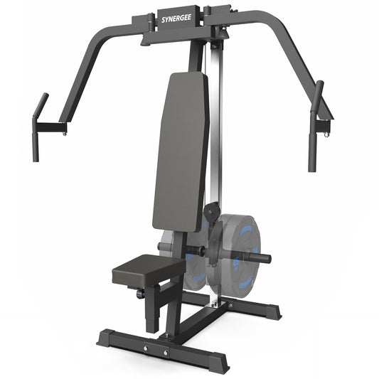 Synergee Chest Fly and Reverse Delt Machine for Home Gym, Adjustable Upper Body Workout Equipment for Chest, Back, Shoulder & Rear Delts, 400 lb Max Capacity
