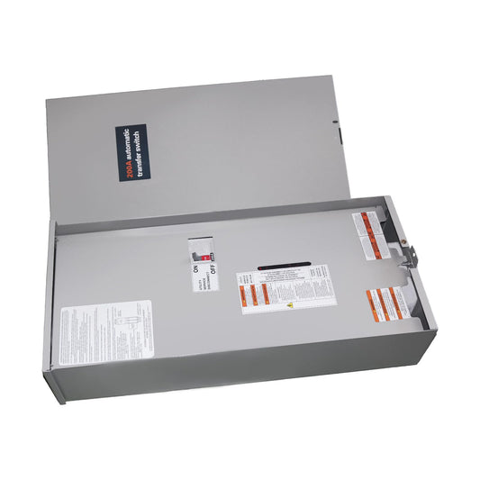 Generac 200 Amp Automatic Transfer Switch Replacement for RXSW200A3-120/240V 1-Phase with Power Management, NEMA 3R Aluminum Enclosure for Indoor/Outdoor Use