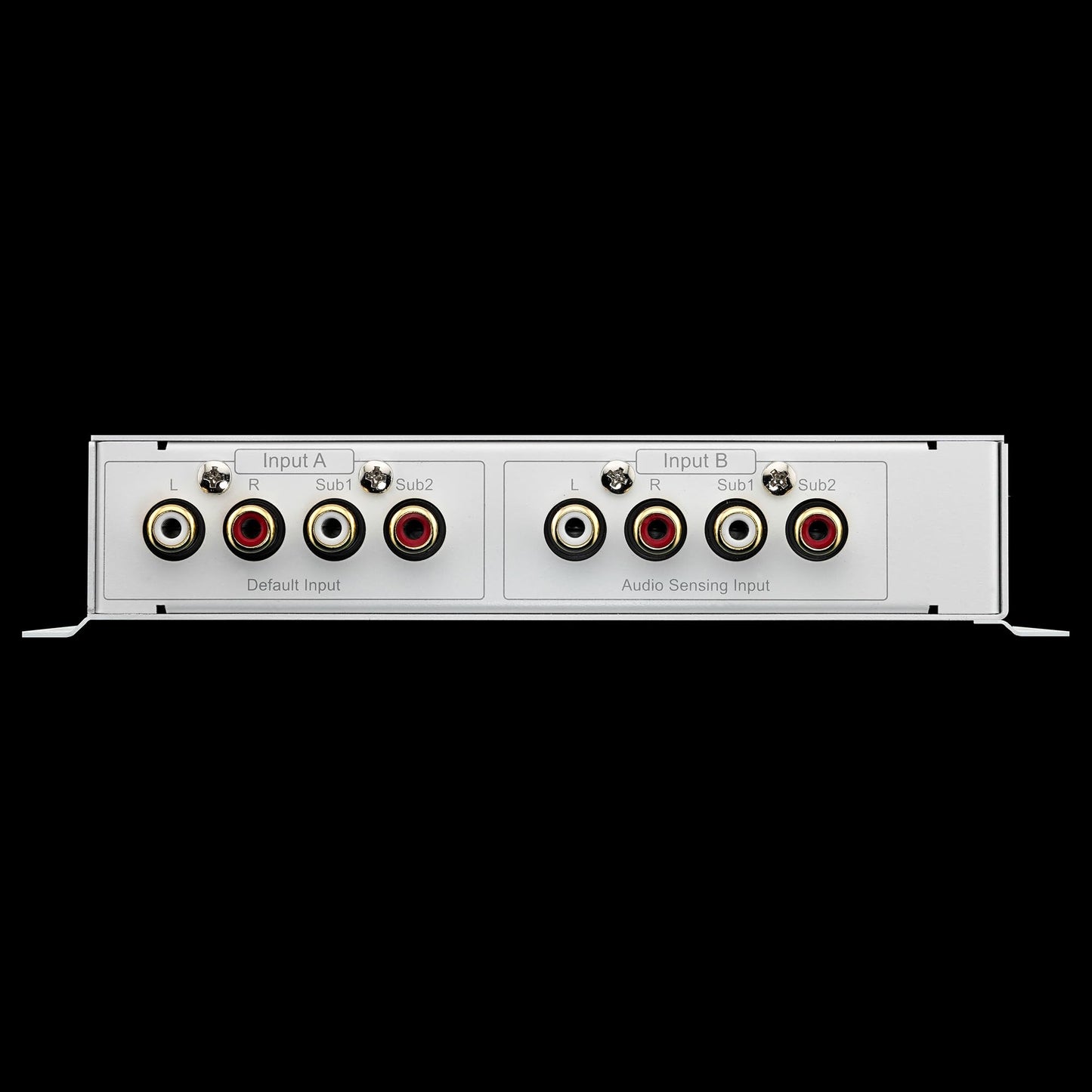 Automatic RCA Audio Selector by BobWire, Model RCA1 - Switch Operates by Audio Sensing or 12V Trigger. (Use for Home Theater Bypass, Jukebox, Karaoke & Auto Source Selection)