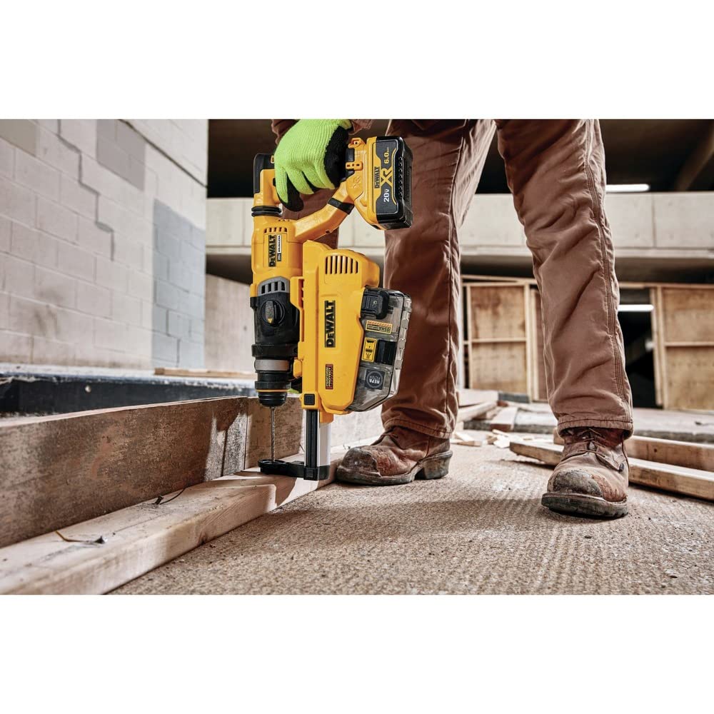 DEWALT Dust Extractor for DCH263 Rotary Hammer, D-Handle, 1-1/8-Inch (DWH205DH)