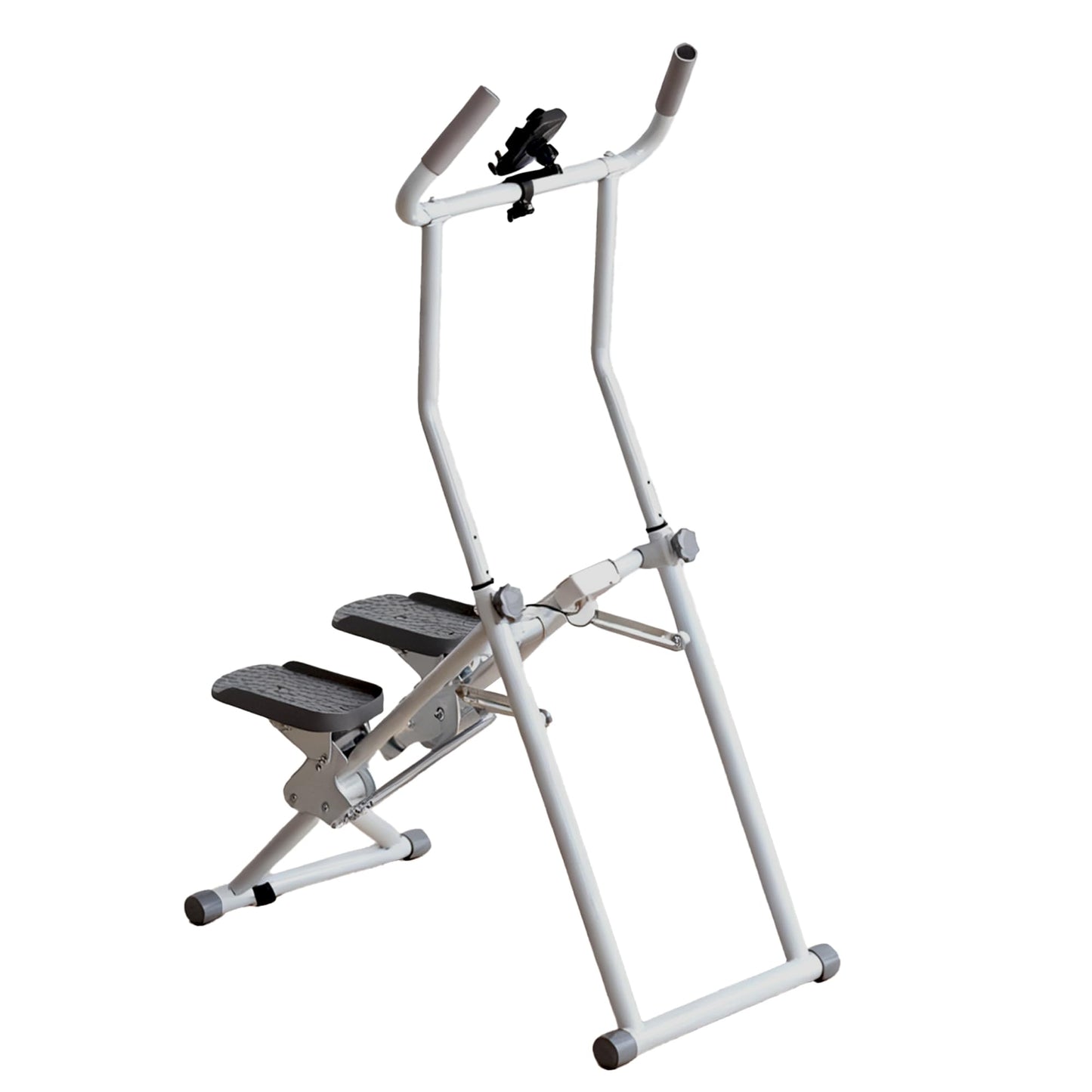 EAGWON Stair Stepper, Vertical Climber for Home Gym, Compact Folding Full-Body Cardio Machine with Extended Step Range, Adjustable Handlebar & Pedals, Suitable for Women & Men