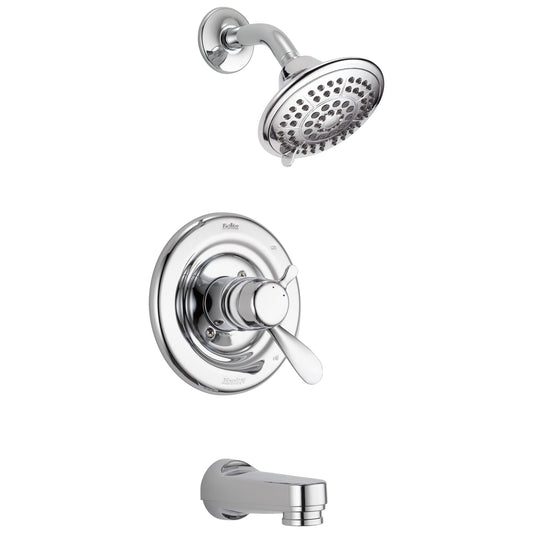 DELTA FAUCET T17430 Classic Tub & Shower, 4.45 x 8.00 x 10.15 inches, Chrome