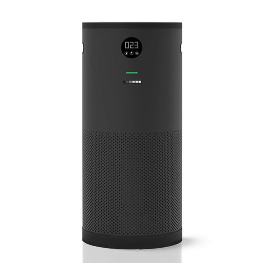 Surgically Clean Air - QuartzAir - Black - H13 HEPA Air Purifier for Large Rooms - Up to 3000 sq ft - Heavy Duty Home Air Purifier, Filters 99.9% of Odors, Dust, and Smoke - Quiet Air Purifier at 40dB
