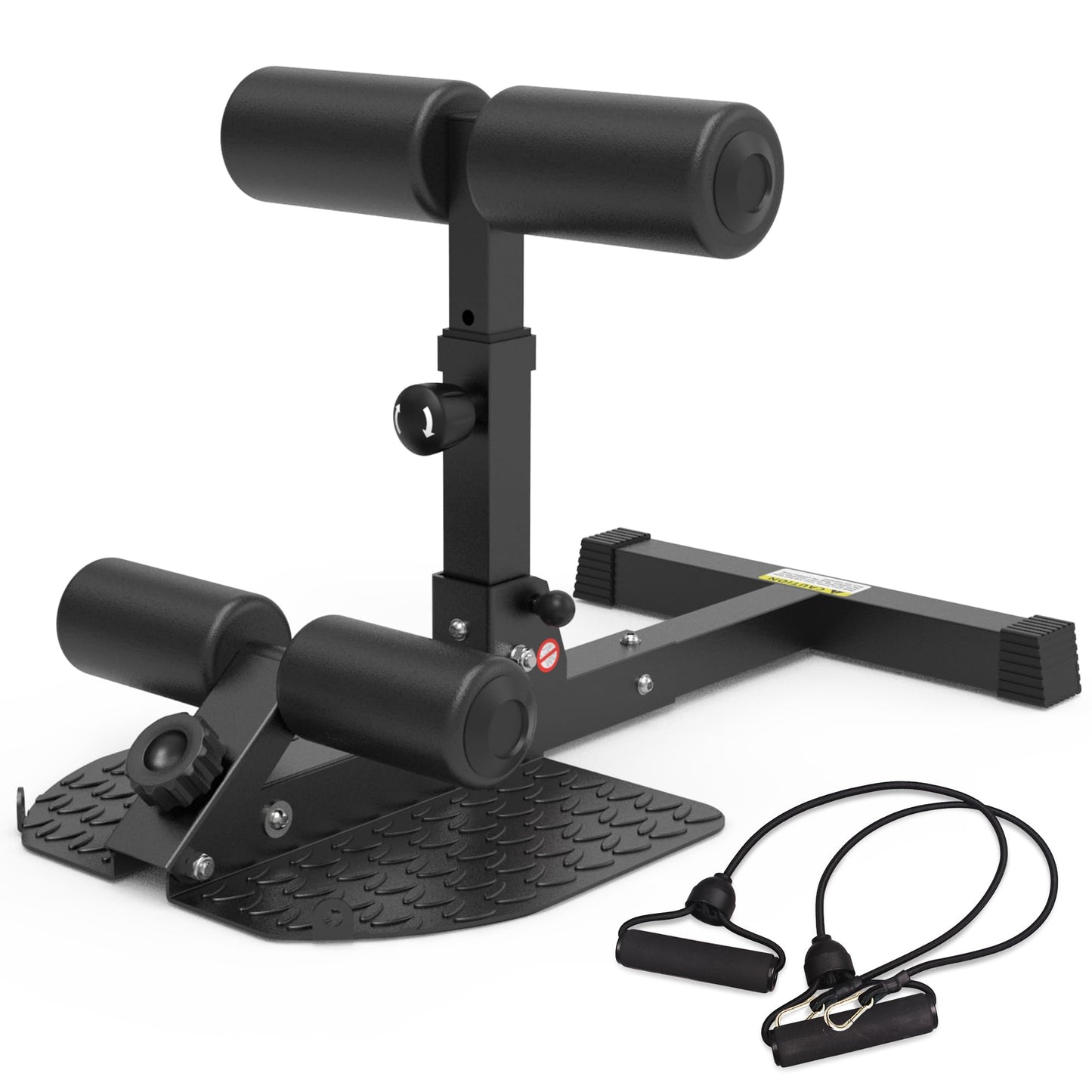 leikefitness Deep Sissy Squat Bench Core Workout Multifunctional Leg Exercise Machine For Home Gym