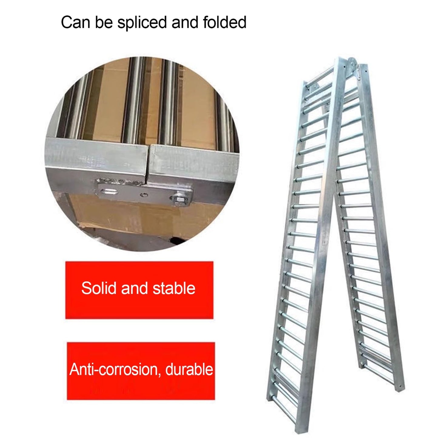 Light-Duty Gravity Roller Conveyor, 2.5cm Galvanized Steel Rollers, Unpowered Slide System for Warehouse Delivery, Efficient Unloading Line, Durable Silver Frame