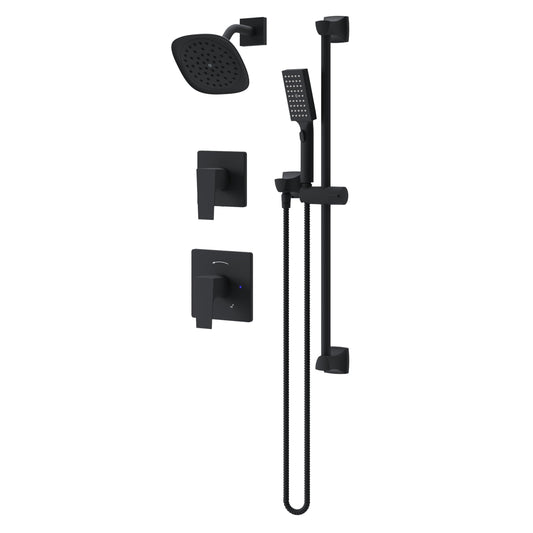 Verity HydroMersion Double Handle Shower Trim Kit with Hand Spray