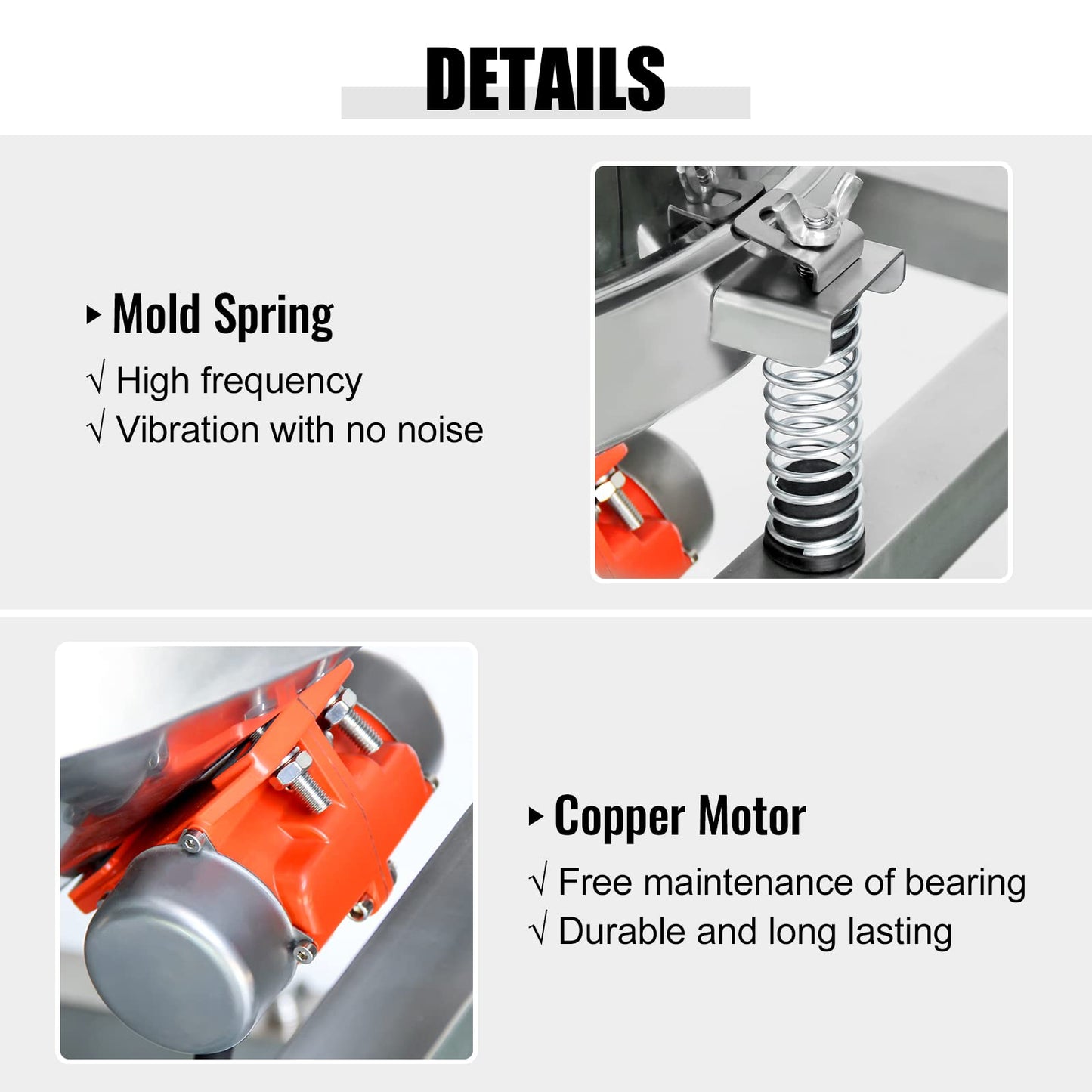 Automatic Powder Sifter Shaker Machine, Electric Sieve Shaker Vibrating Machine with 19.6" 40 Mesh&100 Mesh Sieve Screen, Flour Sifter for Flour Powders 110V