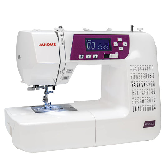 Janome 3160QDC-G Sewing and Quilting Machine with Bonus Quilt Kit!