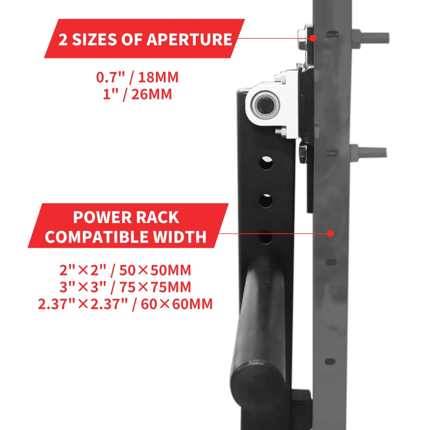 MARLANG Leg Extension and Curl Machine for Power Rack Attachments, Leg Extension Attachment for Home Gym, Leg Curl Attachment for Workout Equipment