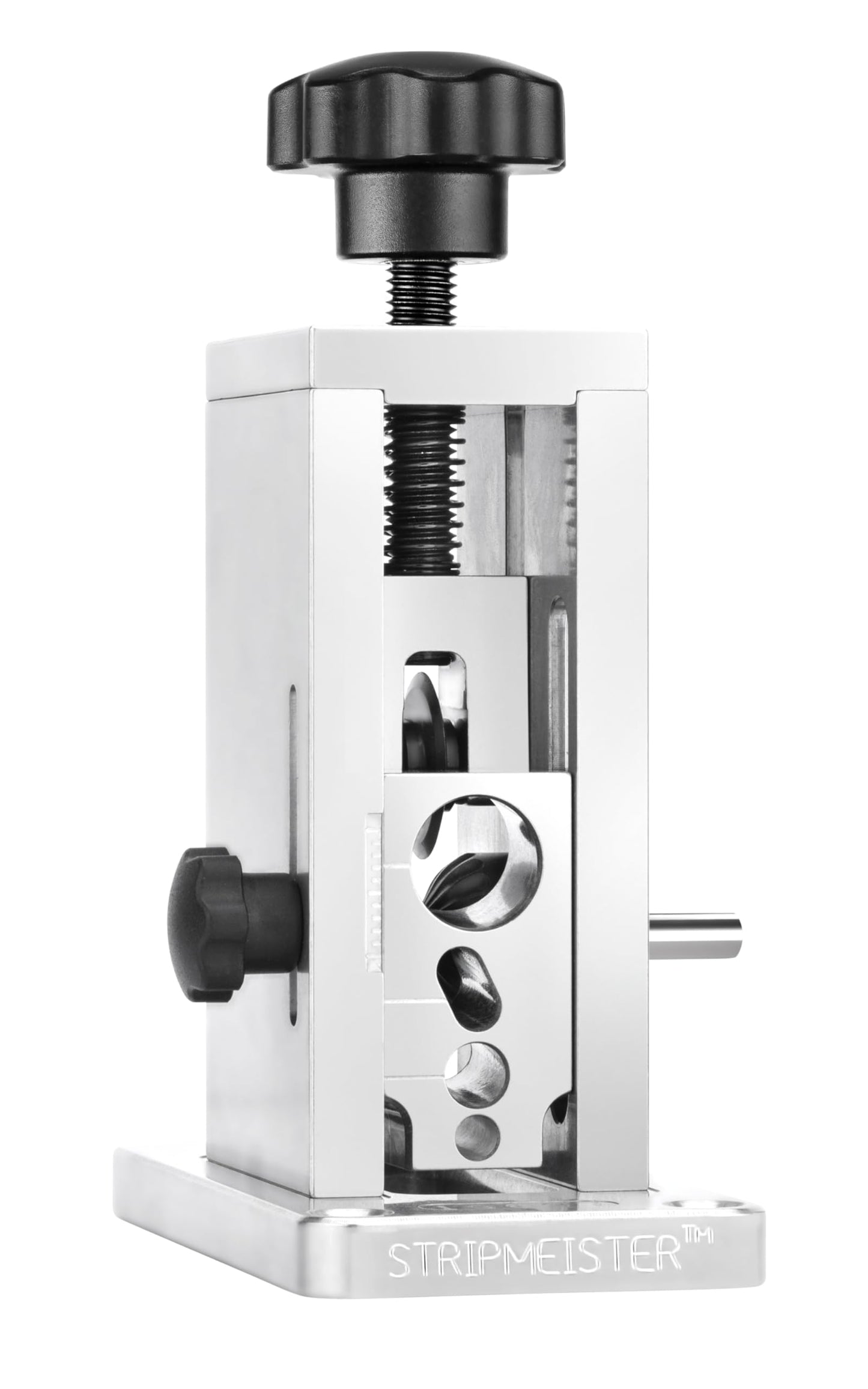 StripMeister Original Drill-Powered Wire Stripper – Wire Sizes Up To Ø3/4", Jam-Free, Copper Wire, Built for Safety, Speed, and Efficiency - Portable Wire Stripping Machine
